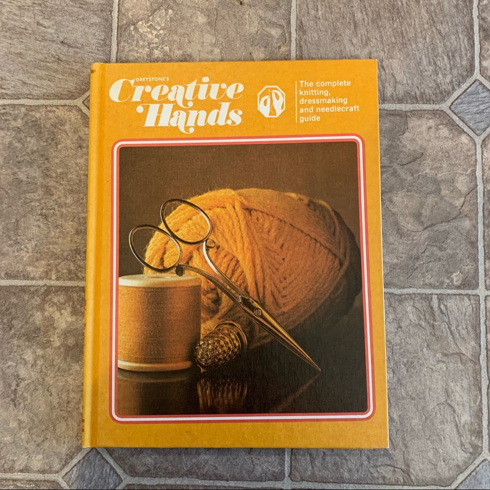 Vintage Greystone Creative Hands Book // Knitting, Dressmaking & Needlecrafts